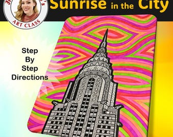 Sunrise in the City Art Project
