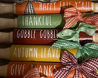 Thanksgiving Rolling Pins