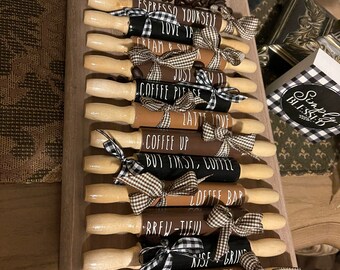 Coffee Mini Rolling Pins