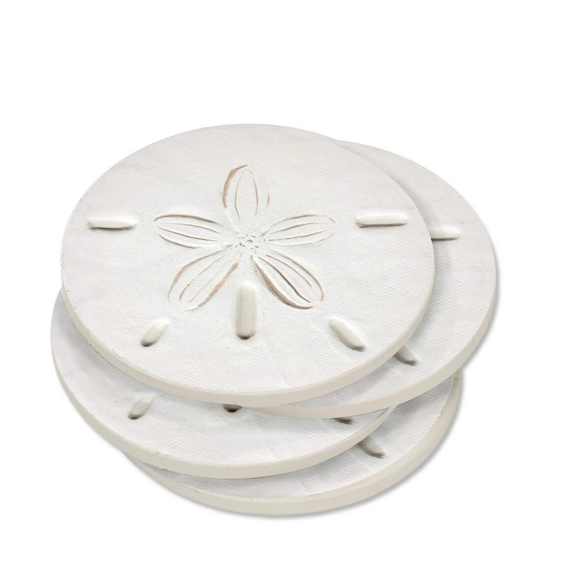 Sand Dollar Drink Coasters Absorbent Coasters Set of 4 Etsy
