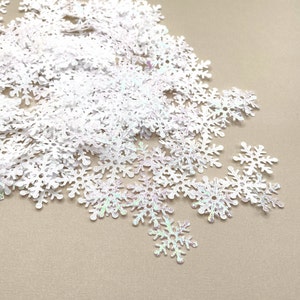 Snowflakes Glitter Confetti – Neko Deco Craft Shop