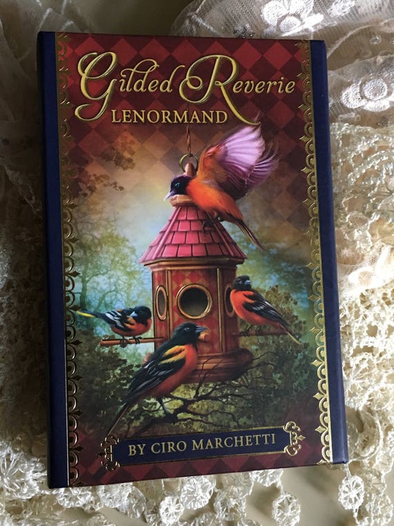 Gilded Reverie Lenormand Hardcover By Ciro Marchetti September 20 2013 First Edition - 