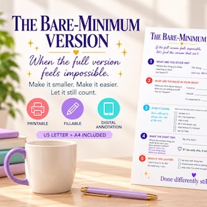 Die Minimalversion – Arbeitsblatt zur Unterstützung exekutiver Funktionen