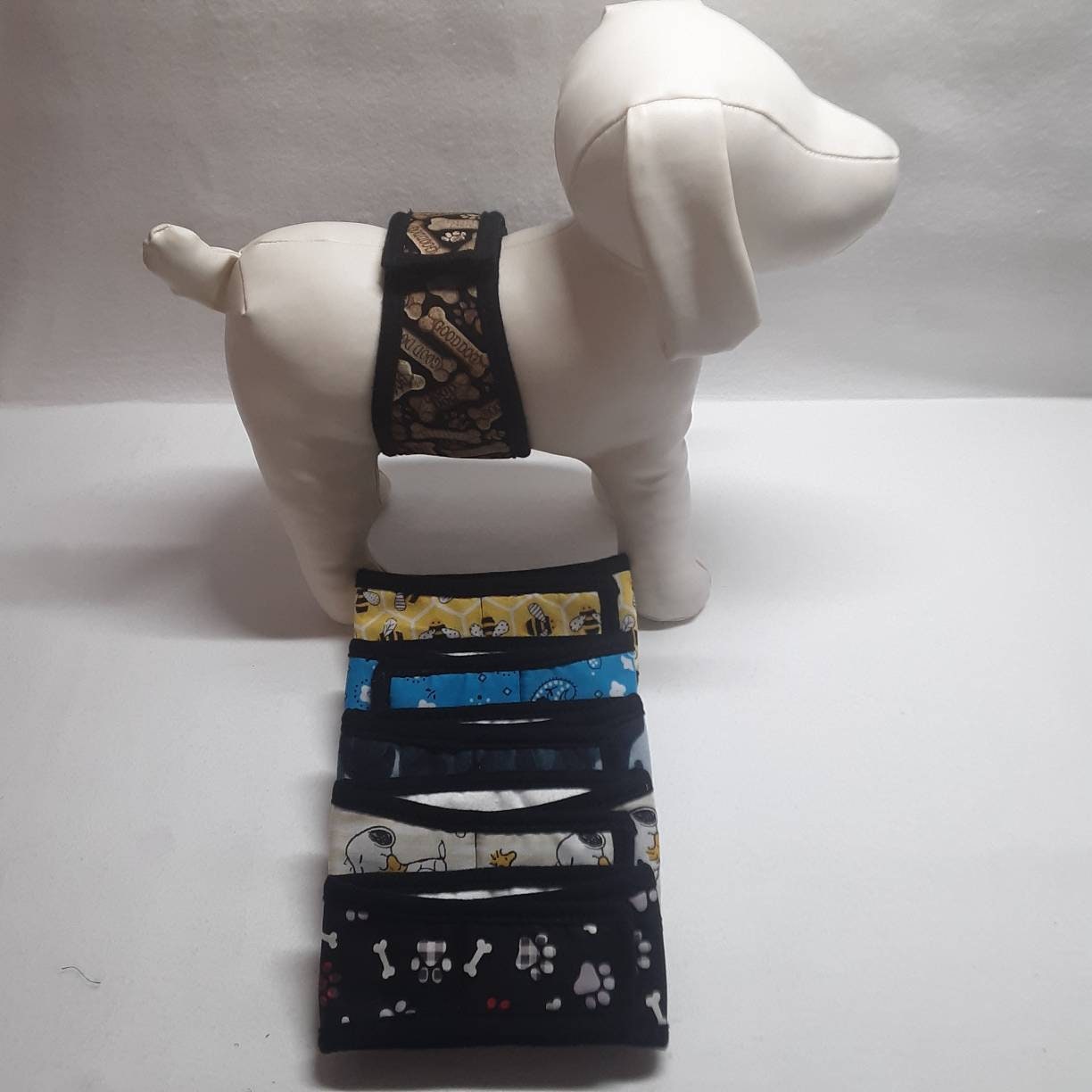 Male Dog Diapers RANDOM Color Boy BELLY BAND Wrap Puppy For SMALL Pet XXS  XS S M