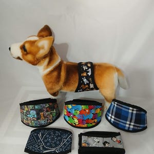 6pk male dog belly bands diaper wraps small medium large extra large