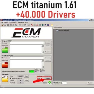 File personalizzati ECM Titanium 1.61 e database di oltre 40.000 driver / Pacchetto di rimappatura centralina / Download digitale