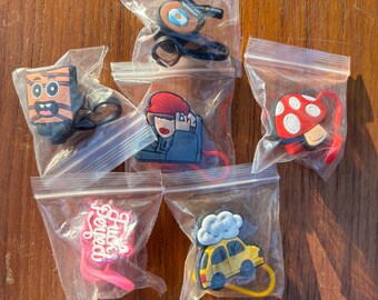 6-Pack Random Straw Toppers | Fun Drink Charms (Mystery Set)
