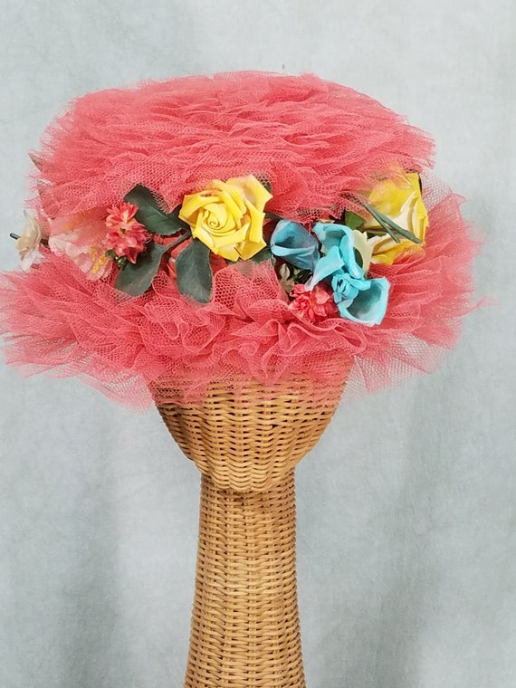 1960s Hat Margie Webb Laguna Beach Whimisical Vint