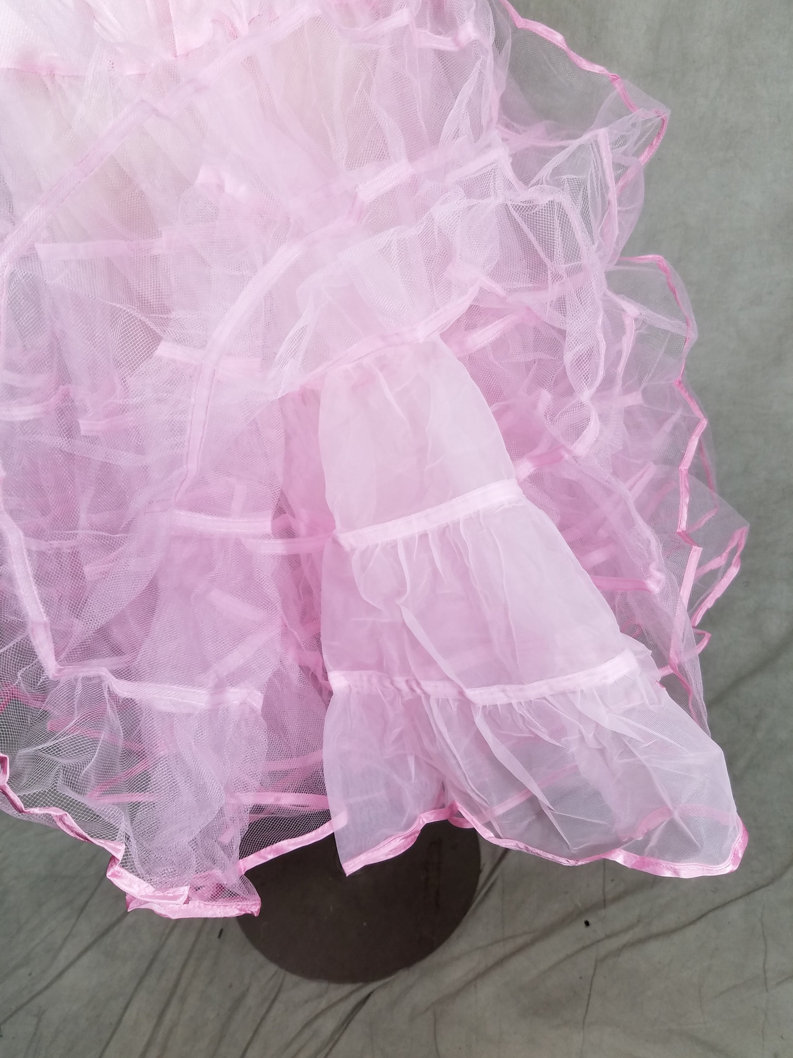Pink Petticoat CanCan Slip Poodle Skirt Slip 1950s Style Etsy
