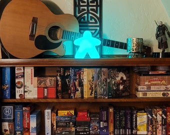 Lámpara Meeple grande que cambia de color: decoración para juegos de mesa con alimentación USB