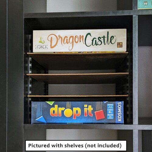 Adjustable 3 Shelf Insert Cube Shelving Dowel Rod Shelves for Etsy