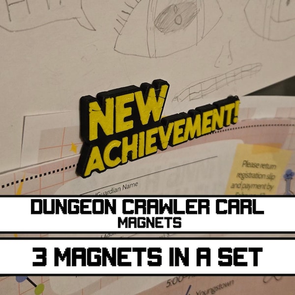 Calamite di Carl per Dungeon Crawler! 3 calamite uniche per set oppure acquistane una singola!