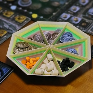 Board Game Organizer - Keeps your table organized while gaming!