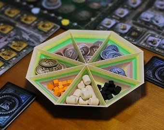 Organizador de juegos de mesa: ¡Mantén tu mesa organizada mientras juegas!