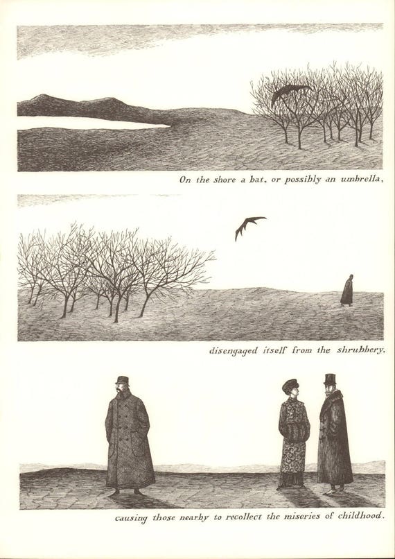 View Edward Gorey Halloween Art Gif