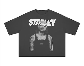 Steve Lacy Tee, Heavyweight Boxy Fit T-Shirt, Oversized Drop Shoulder Tee, 100% Cotton Unisex Alt R&B Top, Music Lover Gift