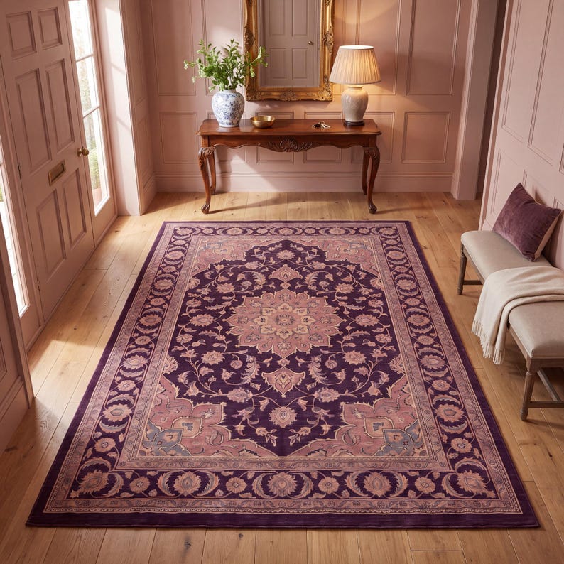 Home Rug Gold Gold Solid Colour Overdyed Area Rug and Runner Rug, Machine Washable ...