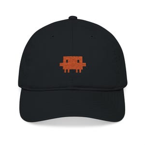 Embroidered Claude Icon Baseball Cap, Organic Cotton, Low-Profile Fit