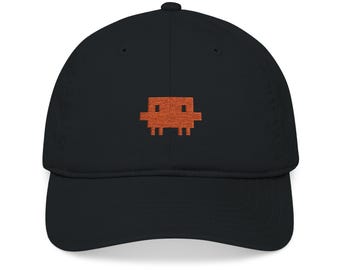 Embroidered Claude Icon Baseball Cap, Organic Cotton, Low-Profile Fit