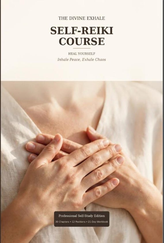 The Divine Exhale Self Reiki Course: HEAL YOURSELF