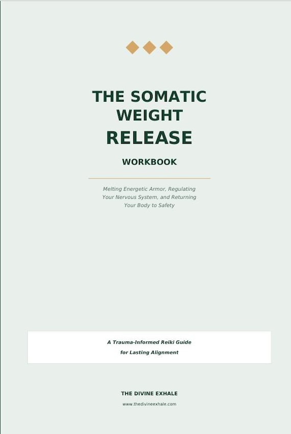 Somatic Weight Release Workbook – Trauma-Informed Nervous System Regulation Guide (Digital Download)