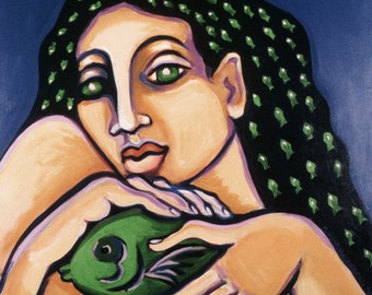 Holding on to Dreams, Sophia Rosenberg art, card or print