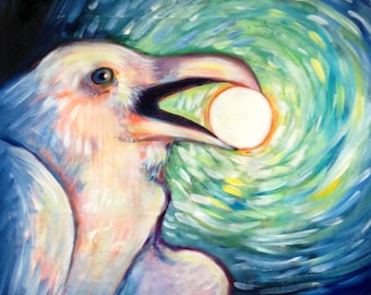 Solstice Raven, Sophia Rosenberg art card or print