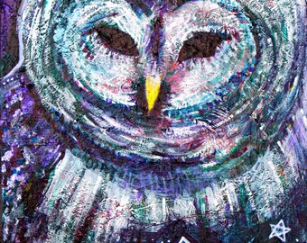 Visitor in my Clearing, Sophia Rosenberg art card or print