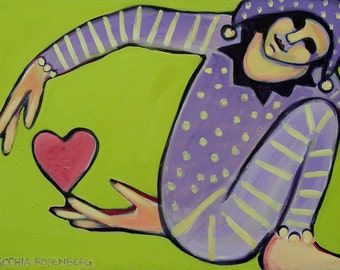 Fool for Love, Sophia Rosenberg art card or print