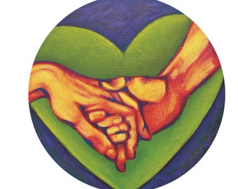 Handfast, Sophia Rosenberg art, card or print