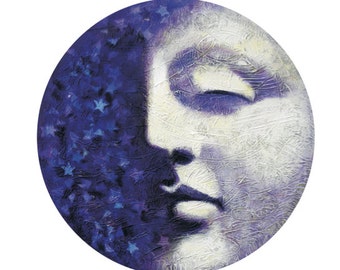 Night's Face, Sophia Rosenberg art, card or print