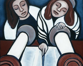 Bat Mitzvah, Sophia Rosenberg art, card or print