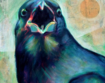 Nancy's Friend, Sophia Rosenberg art, card or print