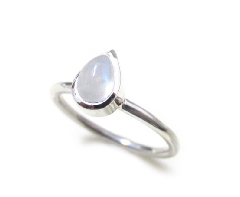 pear shaped stackable rings