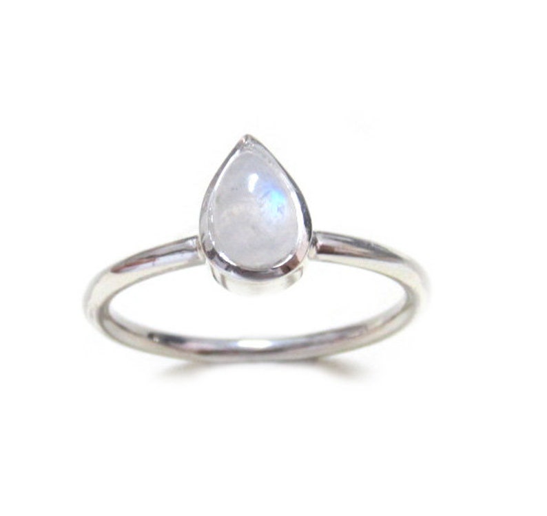 pear shaped stackable rings
