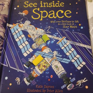 Usborne Flap Book &quot;See Inside Space&quot;