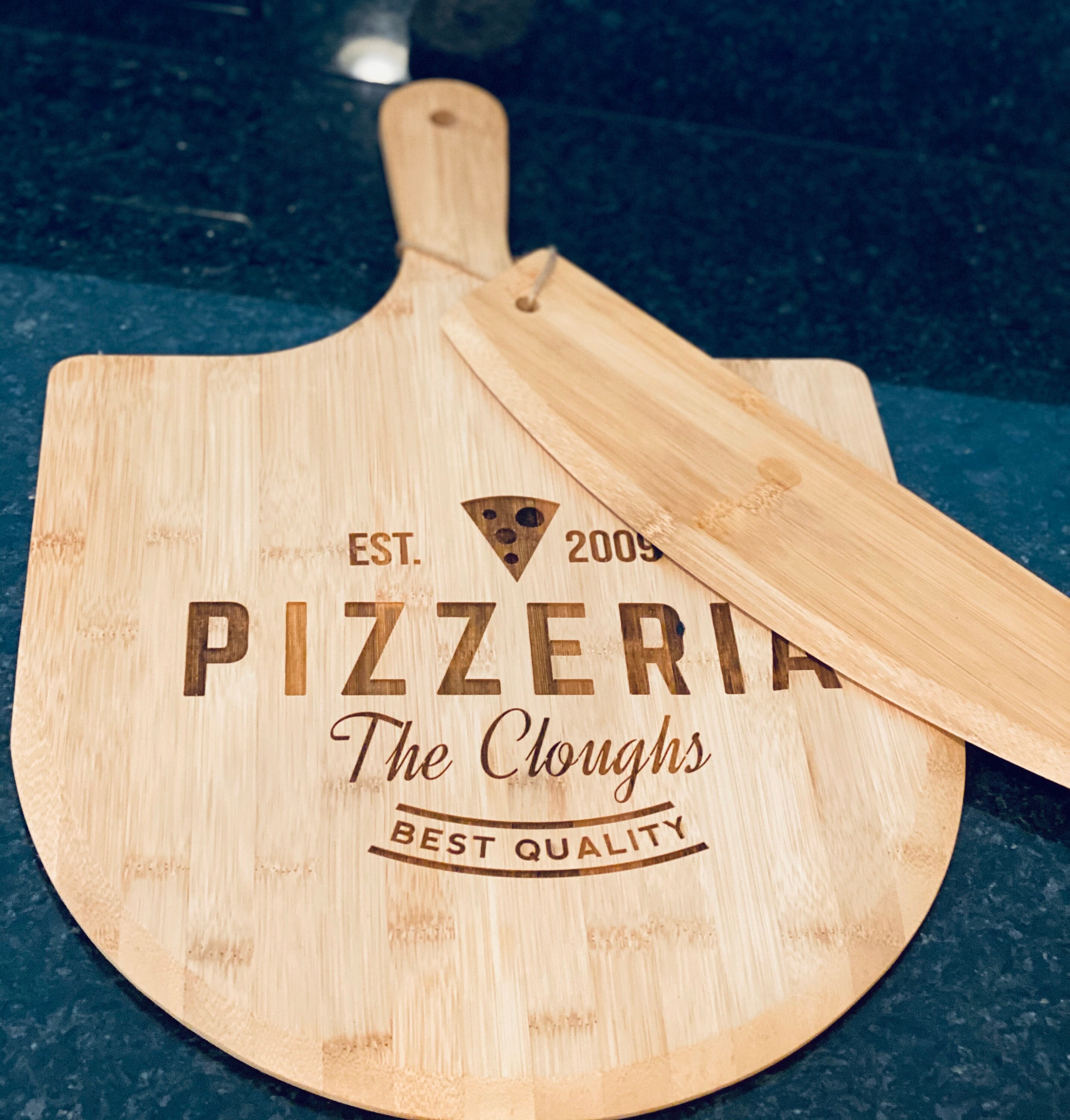 Wood Pizza Board Pizza Paddle Custom Pizza Paddle Pizza Etsy