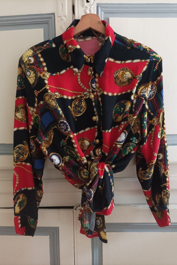 Chemise à imprimé