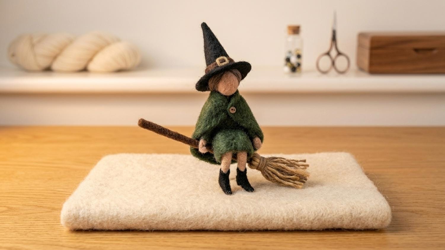 Handmade Witch Doll - Etsy
