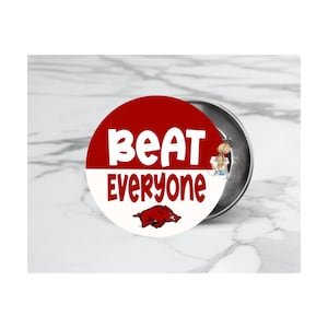 UARK Game Day Buttons: College Football Accessories