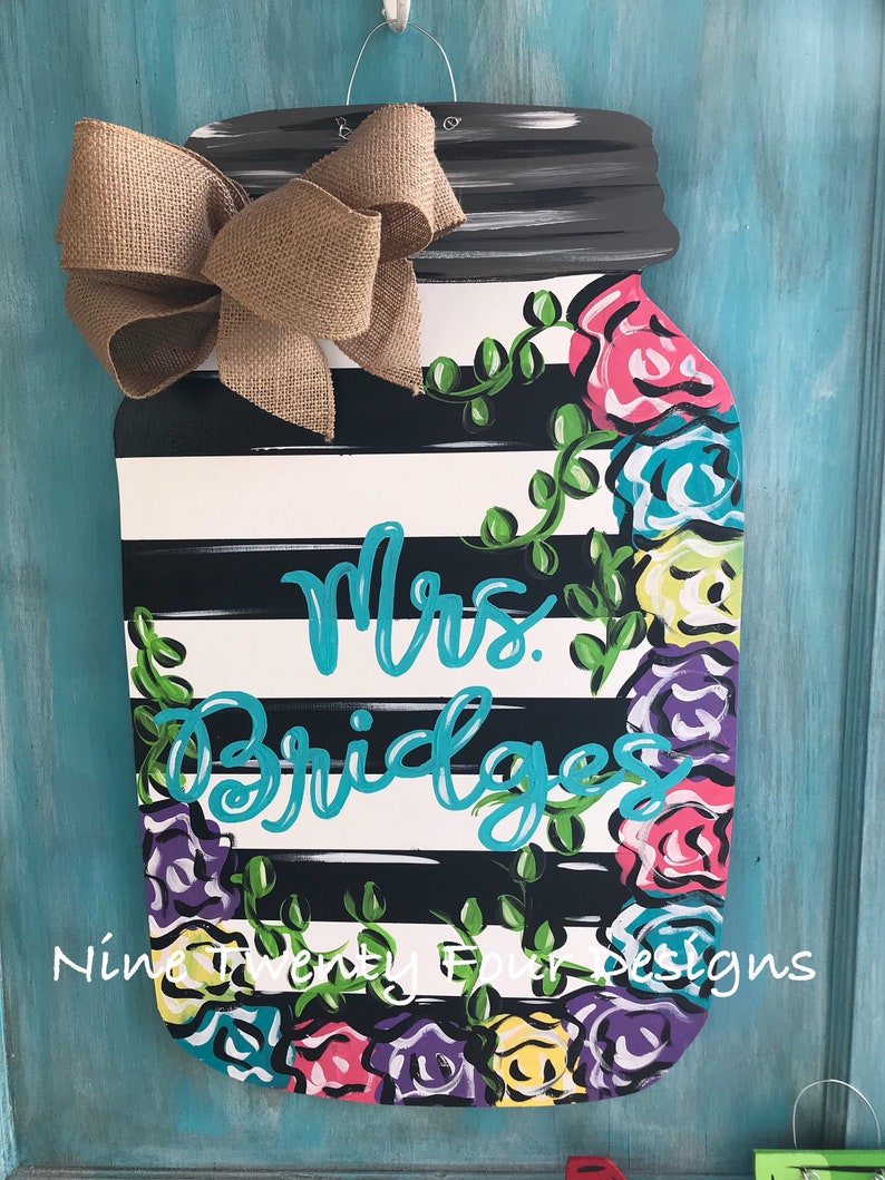 Mason Jar Door Hanger Ideas 2022