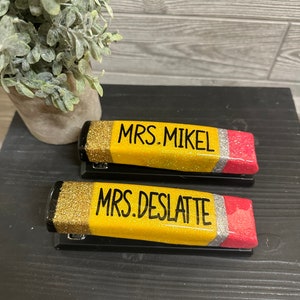 Pencil stapler, teacher gift, office accessories, school supply, teacher