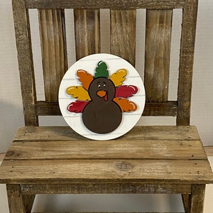 Thanksgiving, farmhouse decor, fall pumpkins, Thanksgiving tiered tray decor T16 image 3