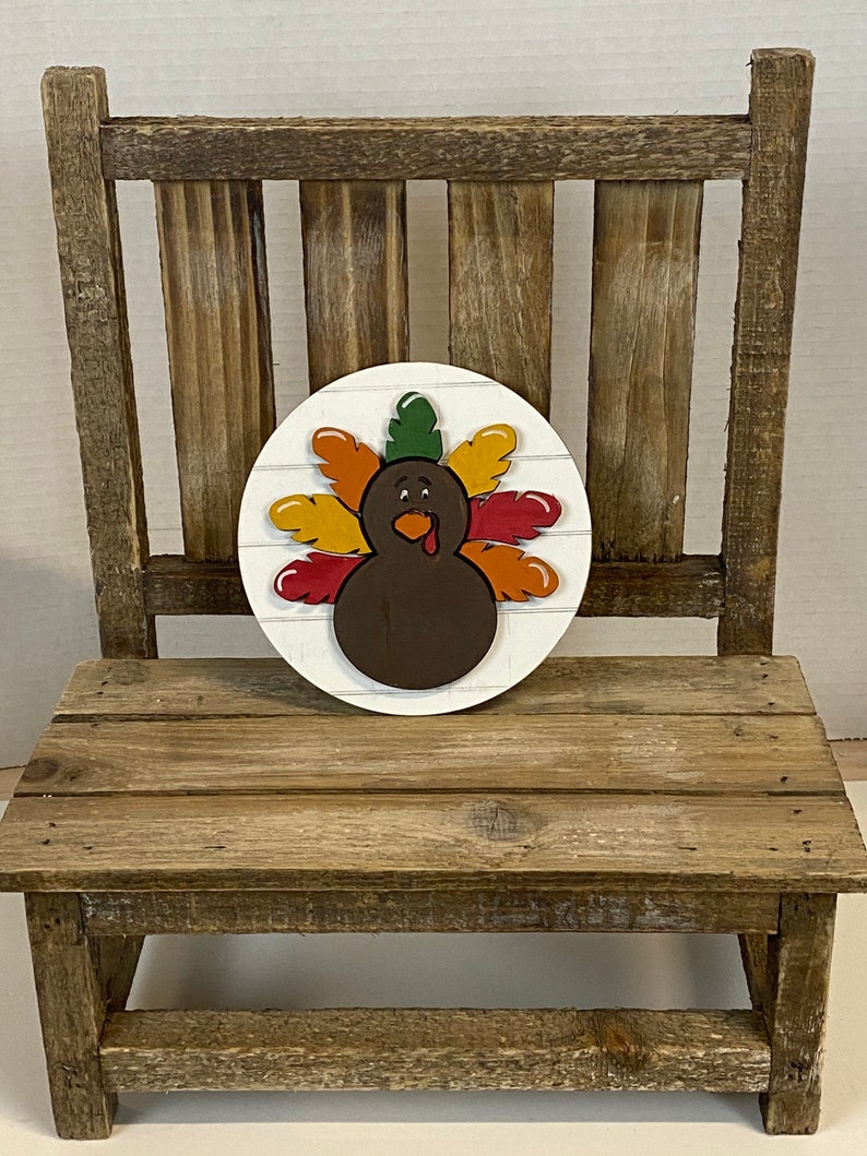 Thanksgiving, farmhouse decor, fall pumpkins, Thanksgiving tiered tray decor T16 image 3