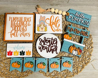 Fall tiered tray decor, pumpkin tiered tray, Fall tiered tray signs, fall tray decor ,fall  decor, fall neutral decor, pumpkin patch