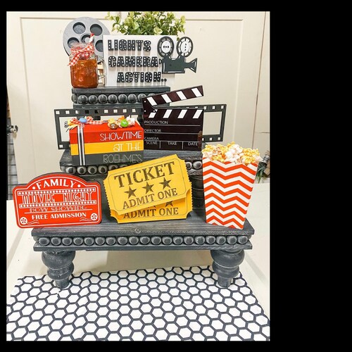 Media Room Decor Media Room Signs Home Theatre Decor Movie Etsy