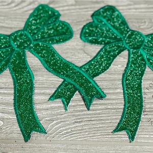 Embroidered bow Patch, side bow patch, shirt patch, trendy patch, patch for shirts  iron on patches