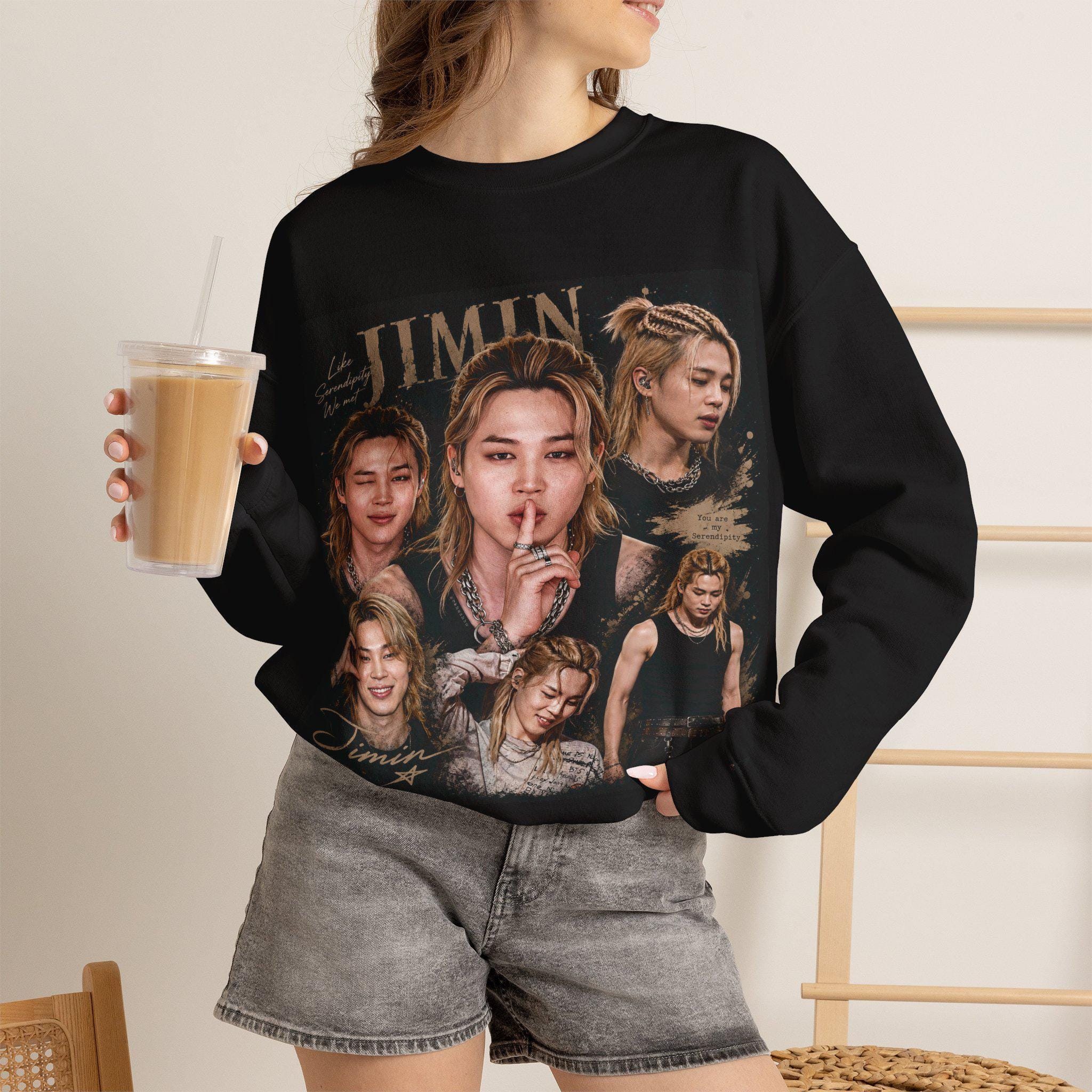 Jimin Hoodies - Etsy