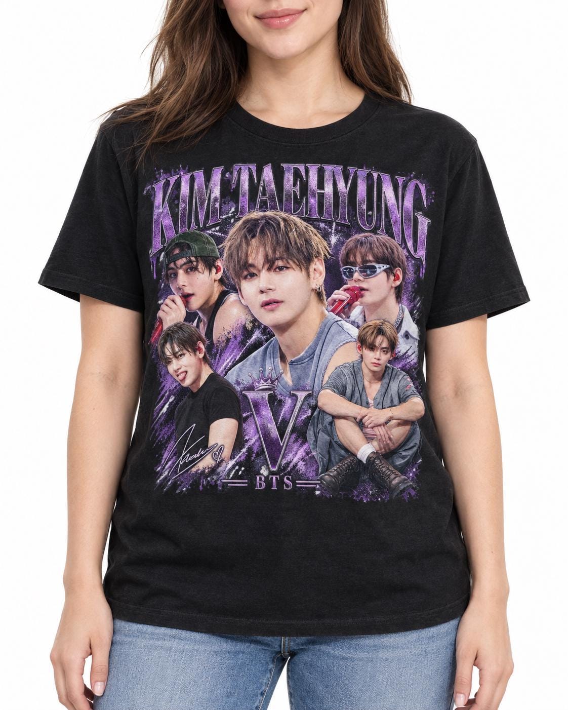 Taehyung Shirt - Etsy