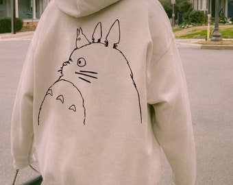 Comfort Colors My Neighbour Totoro Shirt, Hoodie, Sweatshirt, Ghibli Cartoon Shirt, Totoro Shirt, Studio Ghibli Shirt, Hayao Miyazaki Shirt